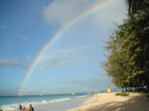 Rainbow on Miami Beach, Barbados