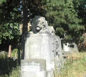 Graves at Brompton Cemetry