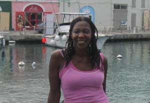 Me at the wharf in Bridgetown