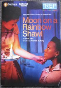 Moon on a Rainbow Shawl