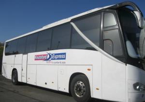 Very comfortable Knutsford Express coach