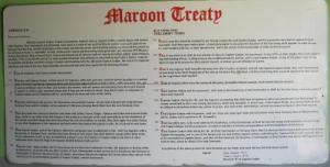 Maroon Peace Treaty