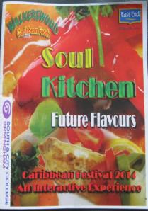 Soul Kitchen - hot off the press for the festival. Buy it, download the app and it will talk you through how to prepare the dishes