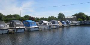 Boats on the Lancaster Canal