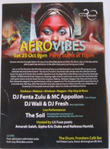 Afrovibes party night